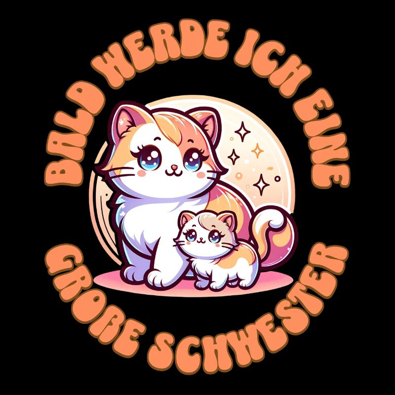 Bald werde ich eine große Schwester