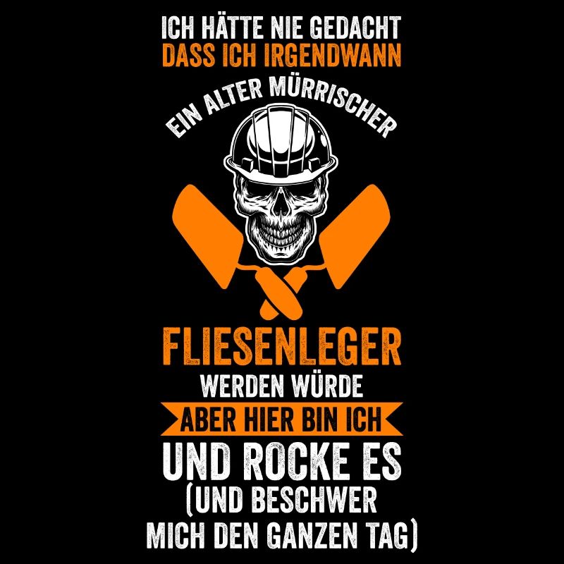 Fliesenleger Beruf Plattenleger Geschenk