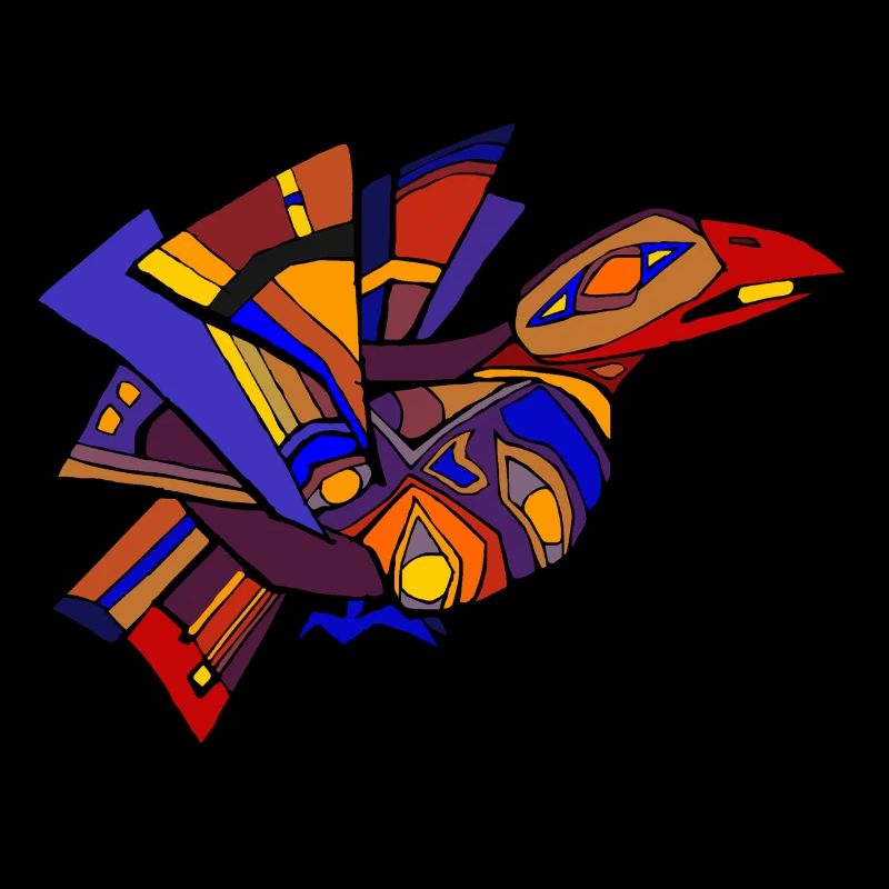 Un oiseau Maya