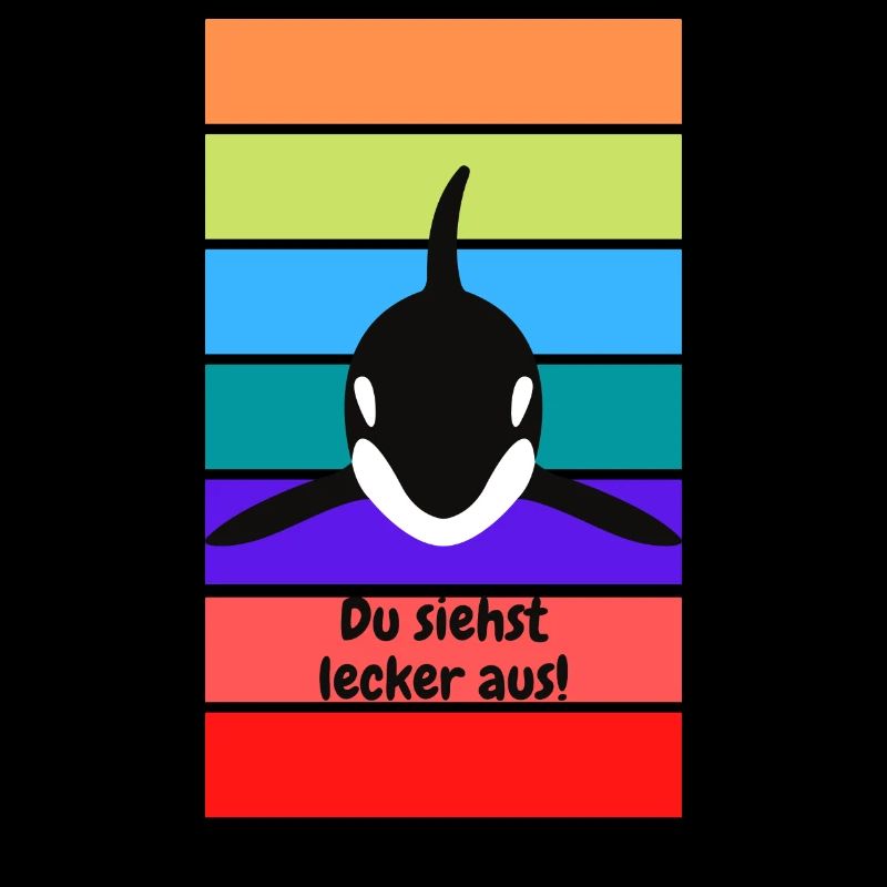 Du siehst lecker aus! Sagte der Orca.