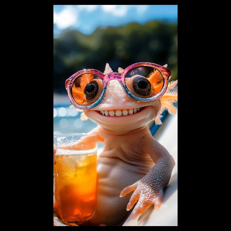 Axolotl Beach Vibes