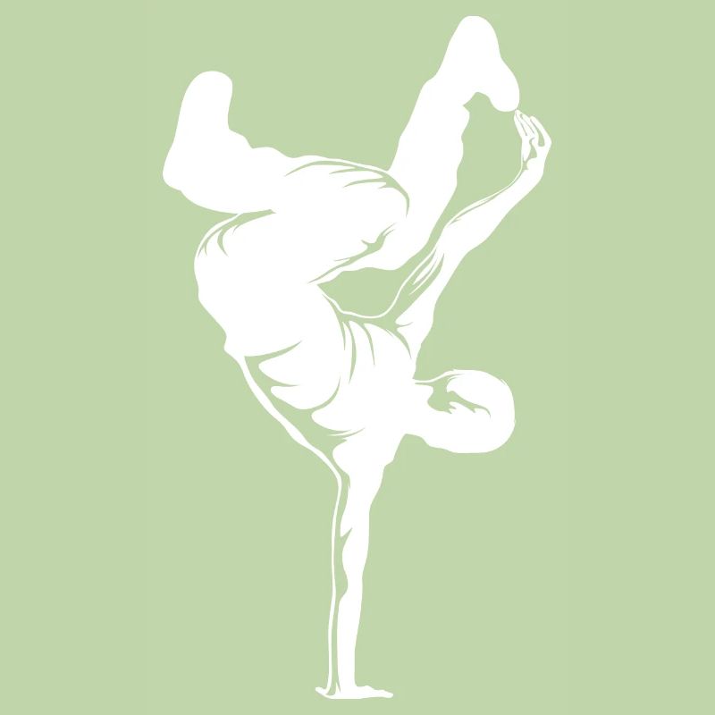 Breakdance Silhouette