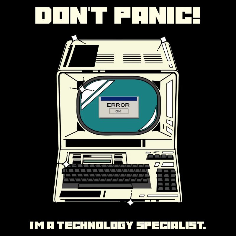 Keine Panik, ich bin ein Technologiespezialist Lehrer ts