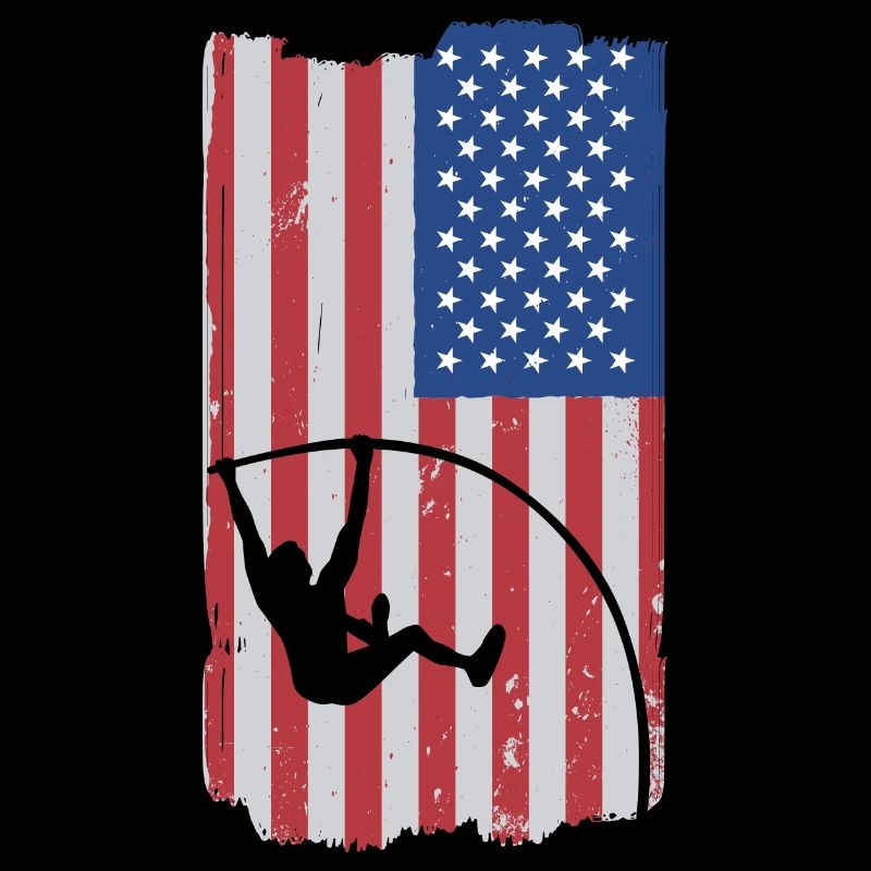 Drapeau des États-Unis Perchiste Athlétisme Stabhoc