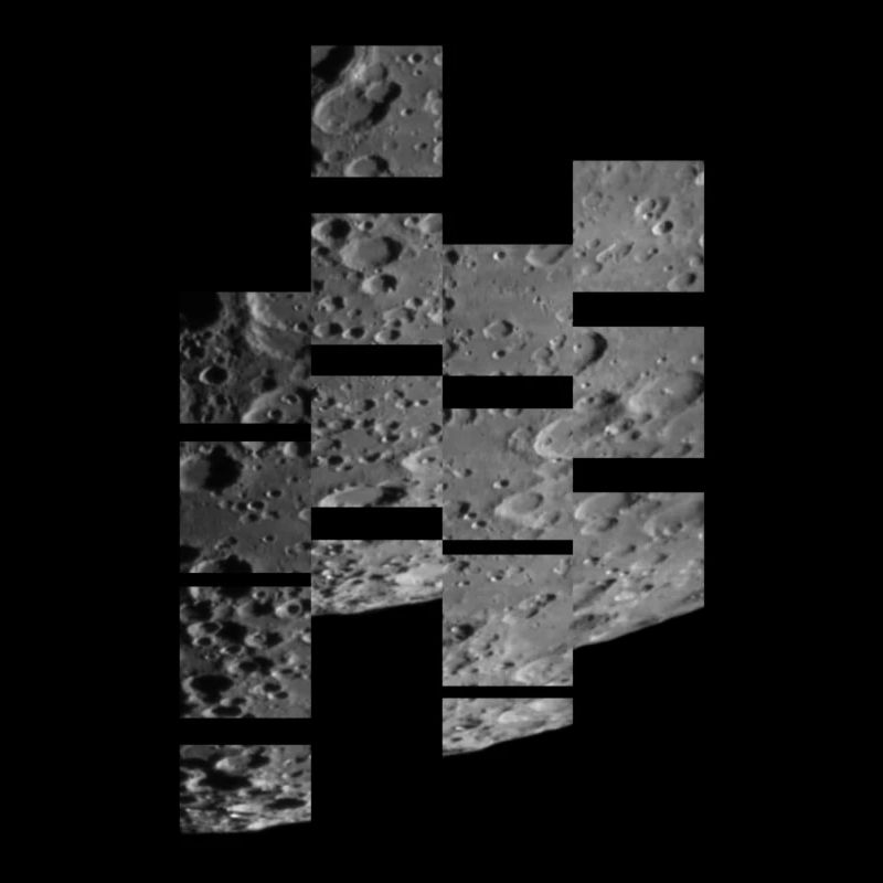Mond in der Matrix