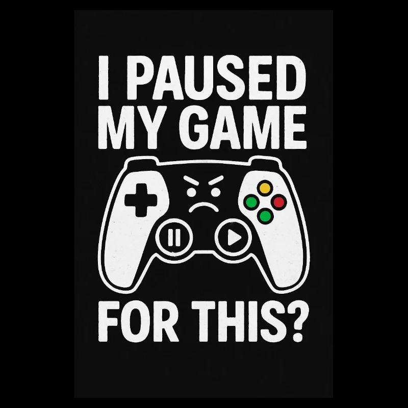 J’ai mis mon jeu en pause pour ça ?
