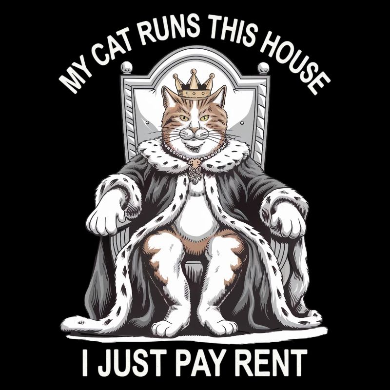Mon chat dirige cette maison, je ne paie que le loyer
