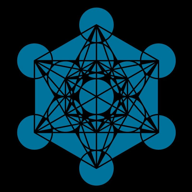 Metatrons Cube, solides platoniques, fleur de vie