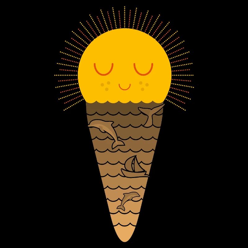 Sonne (Waffel-Eis)