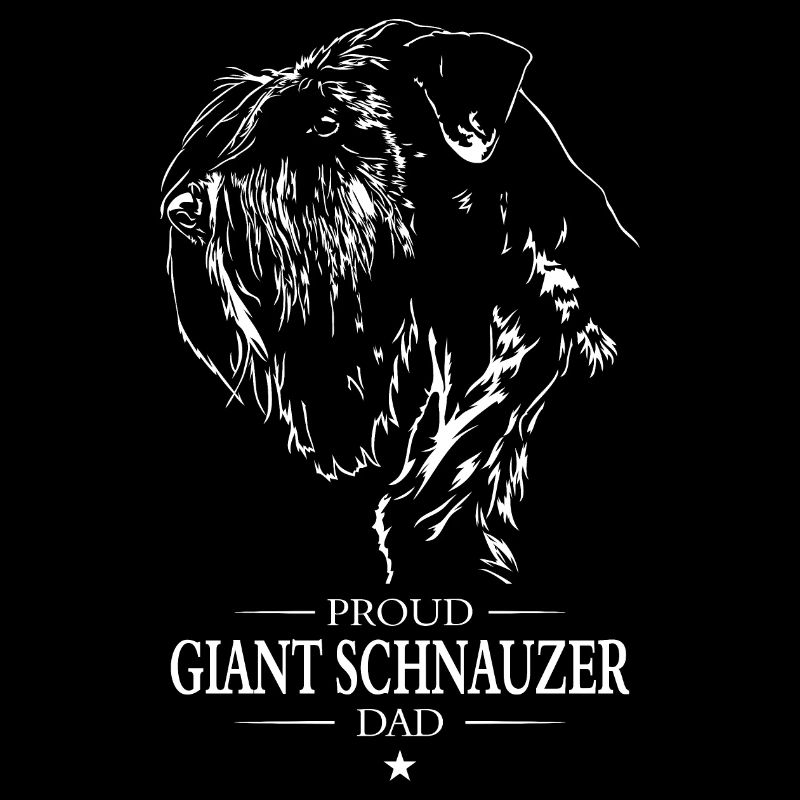 Schnauzer géant papa chien chien Wilsigns