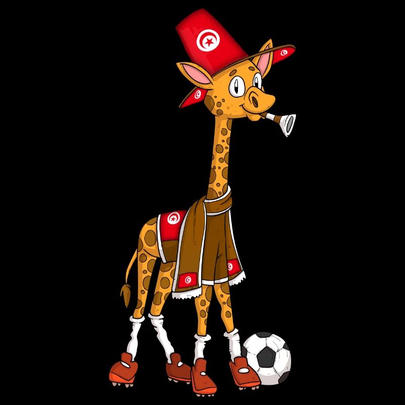 Giraffe Fan Tunisia