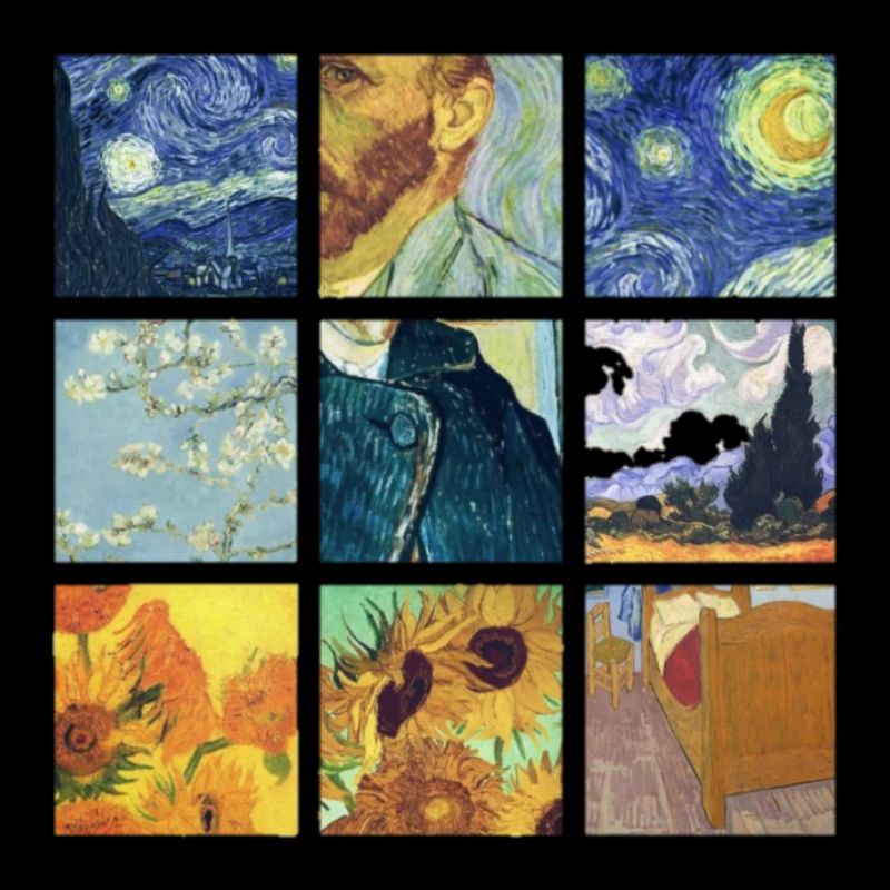 VAN GOGH COLLAGE