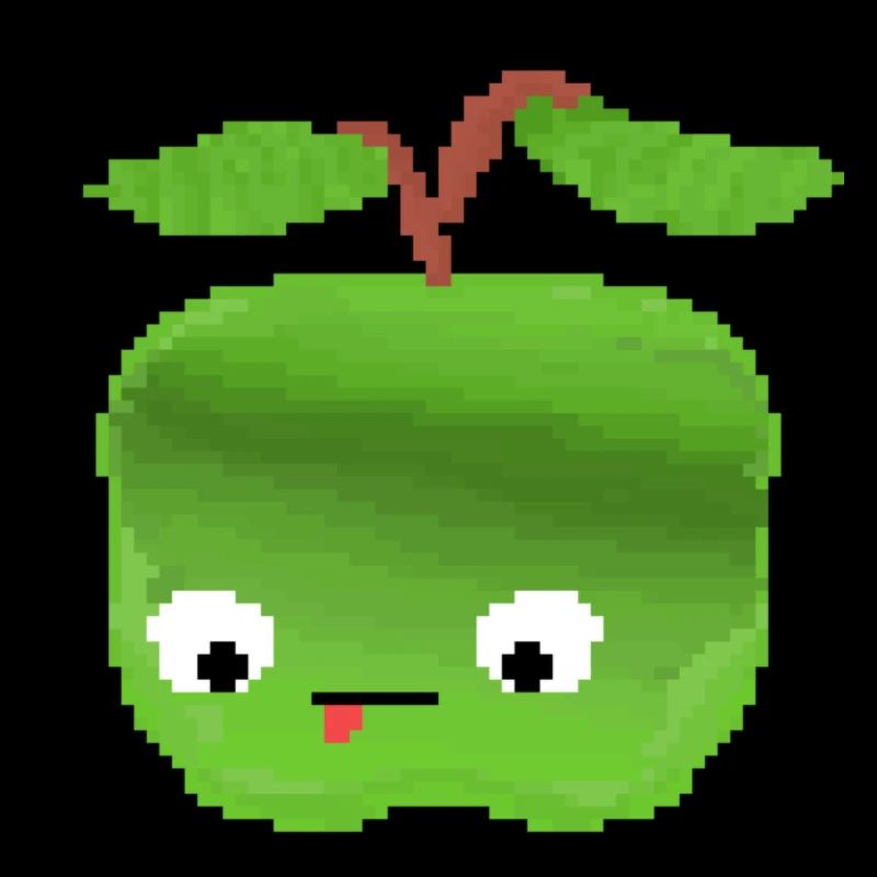 Funny apple