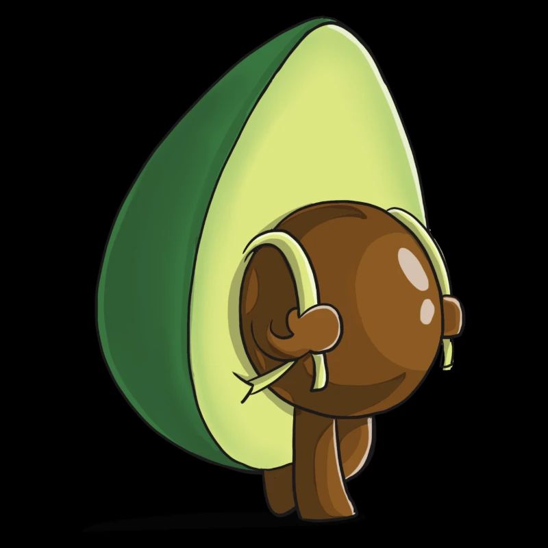 Sac à dos avocat avec de bonnes vibrations