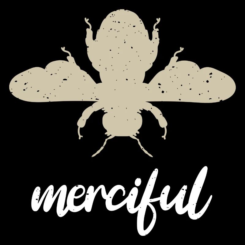Beige Bee Merciful Biene Be Merciful