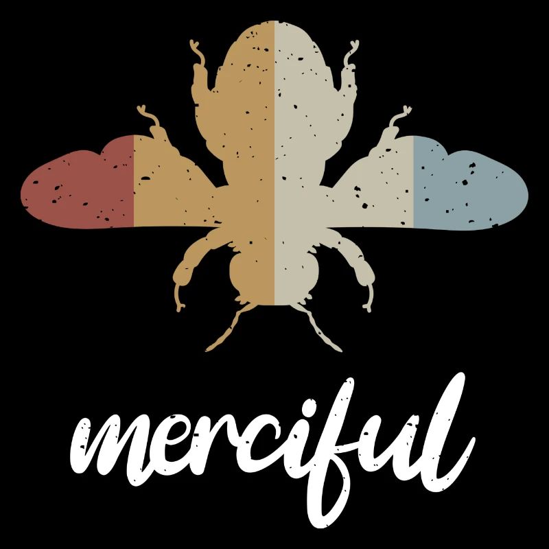 Retro Bee Merciful Biene Be Merciful