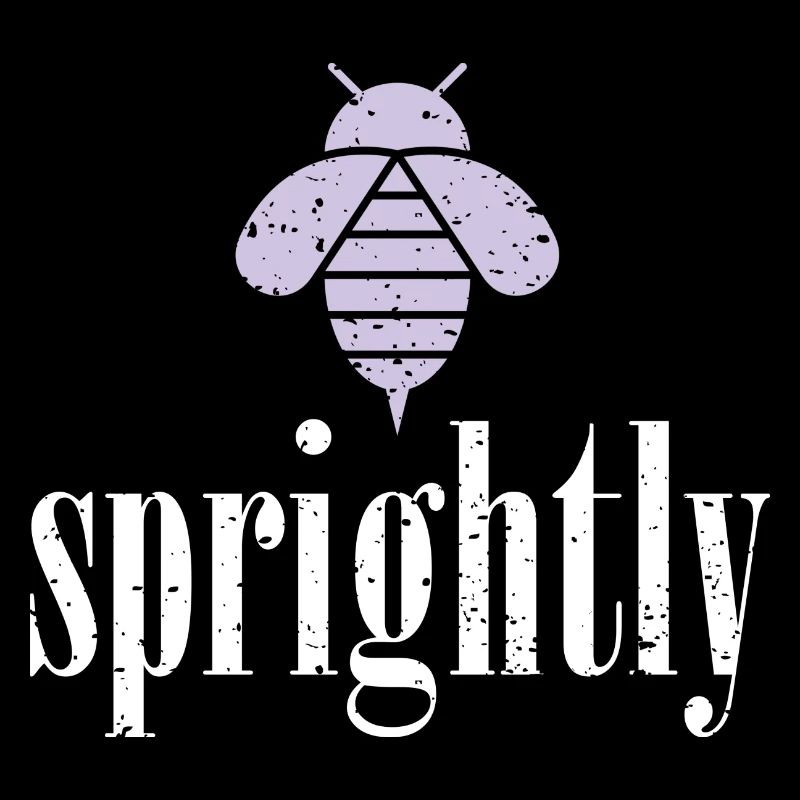 Lila Pastell Bee Sprightly Biene Be Sprightly