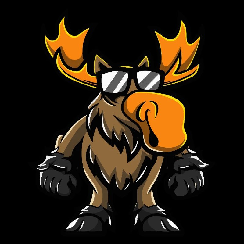 Moose Cool Animal