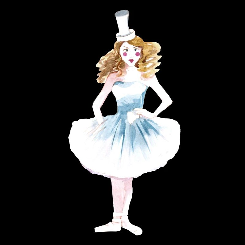 Danseur de clown de cirque