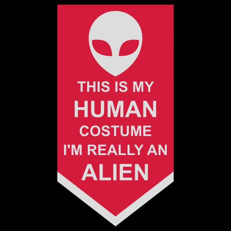 human costume alien Zitat