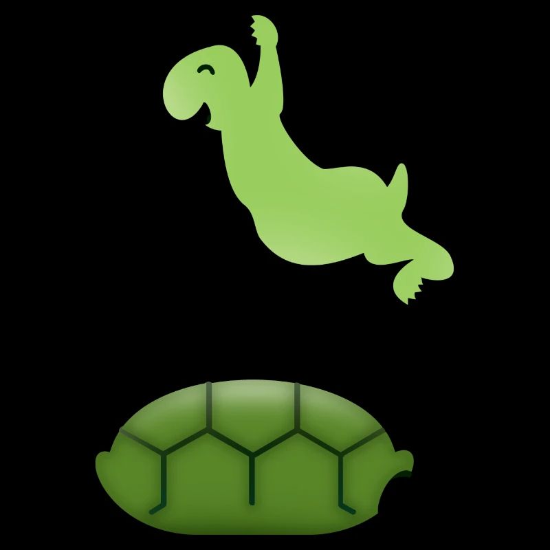 Spring turtle / Springerschildkröte (DDP)
