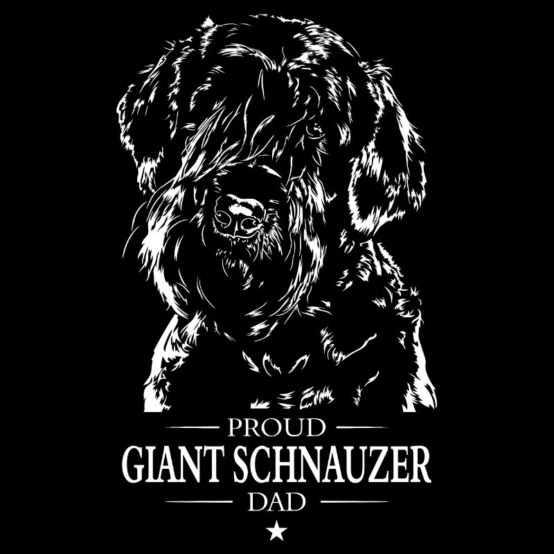 Schnauzer géant papa chien chien Wilsigns