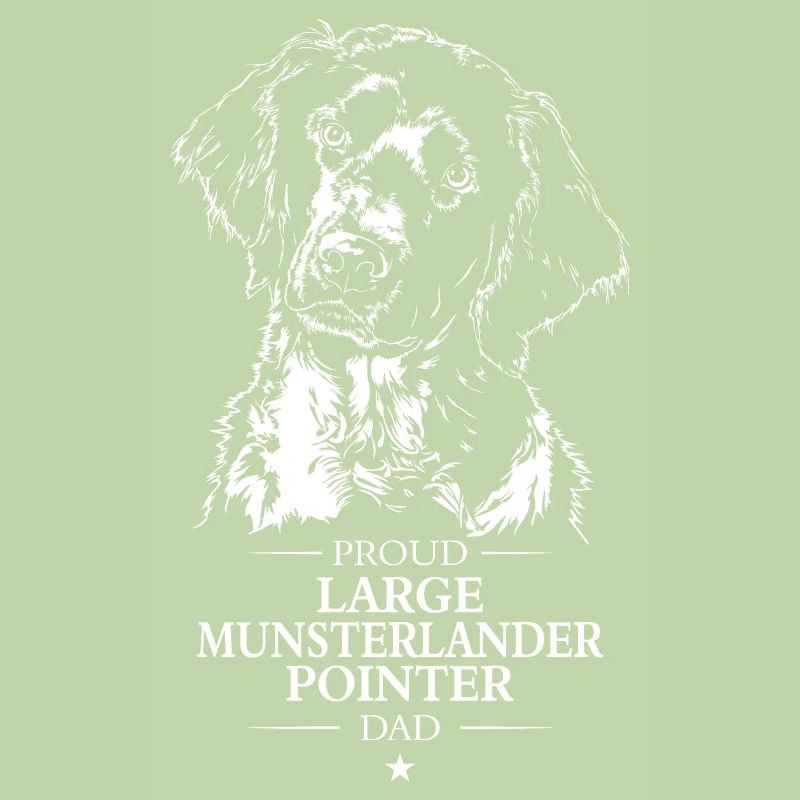Large Munsterlander Pointer Dad Hunde Wilsigns