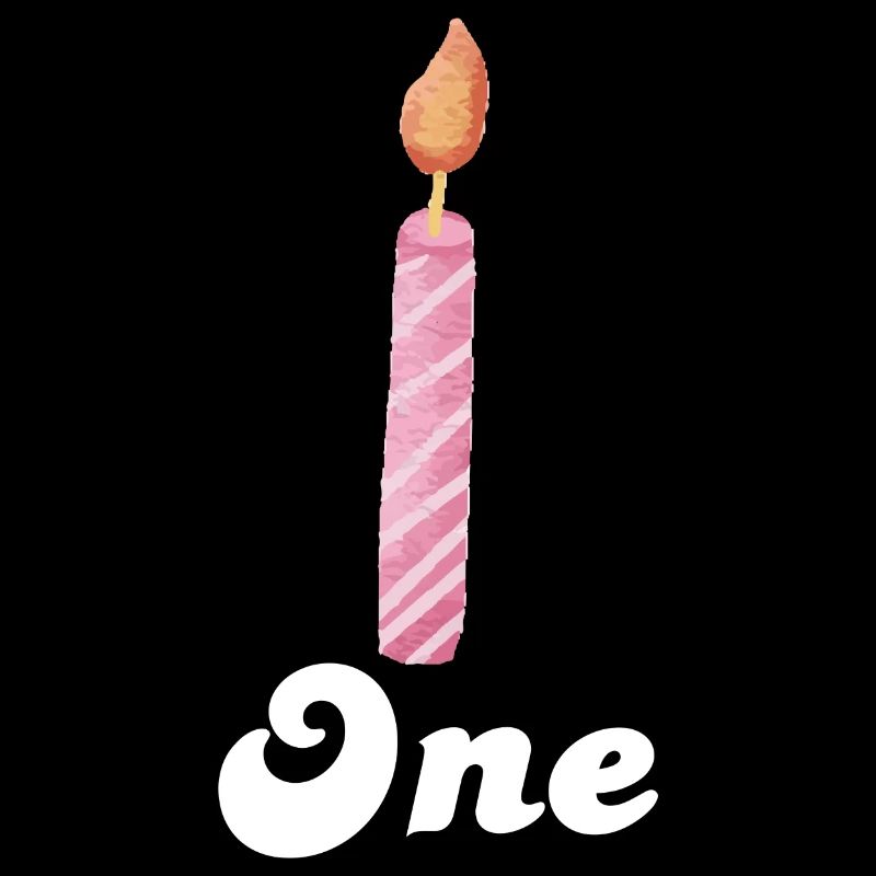 1st Anniversary Candle
