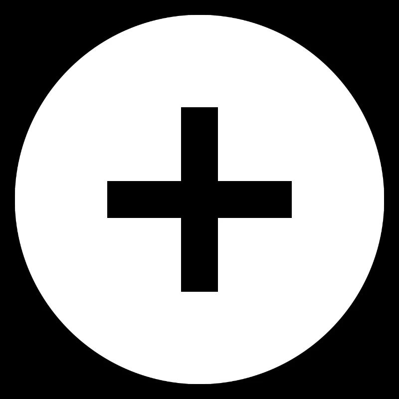 Plus | Symbol | Weiß | Geschenkidee