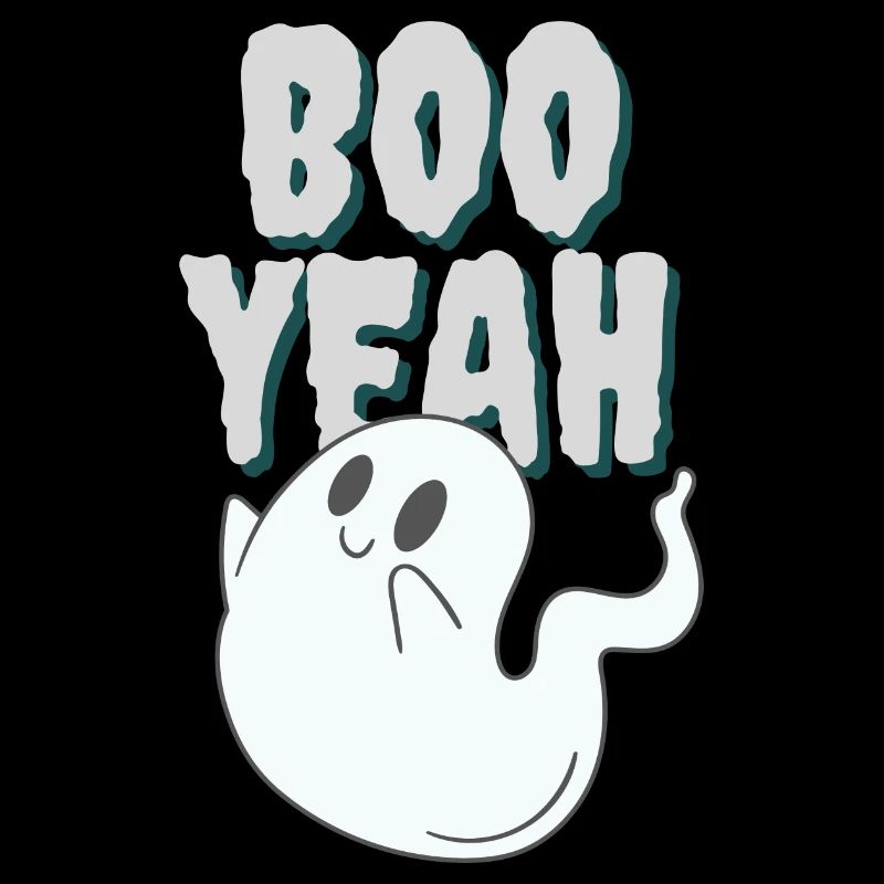 Boo yeah - cute ghost