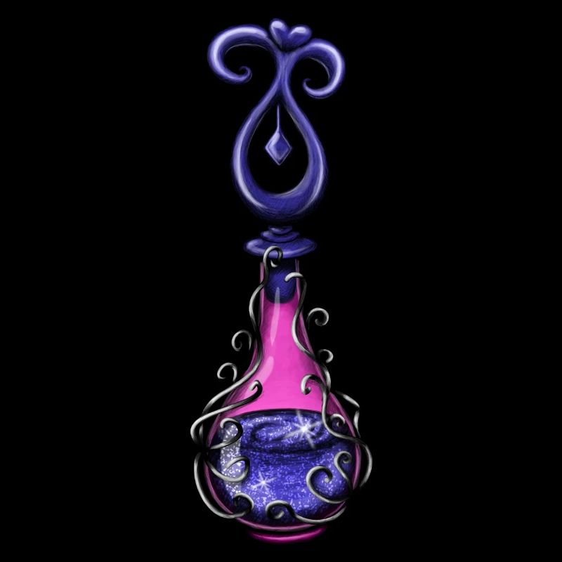 Blue Magic Bottle