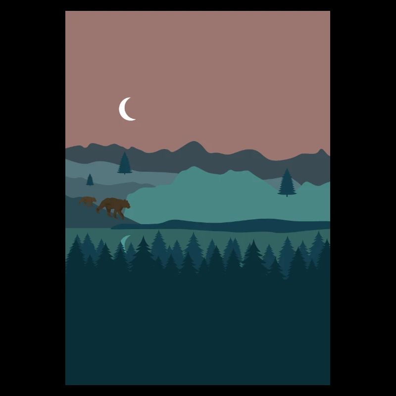 Bären Berge