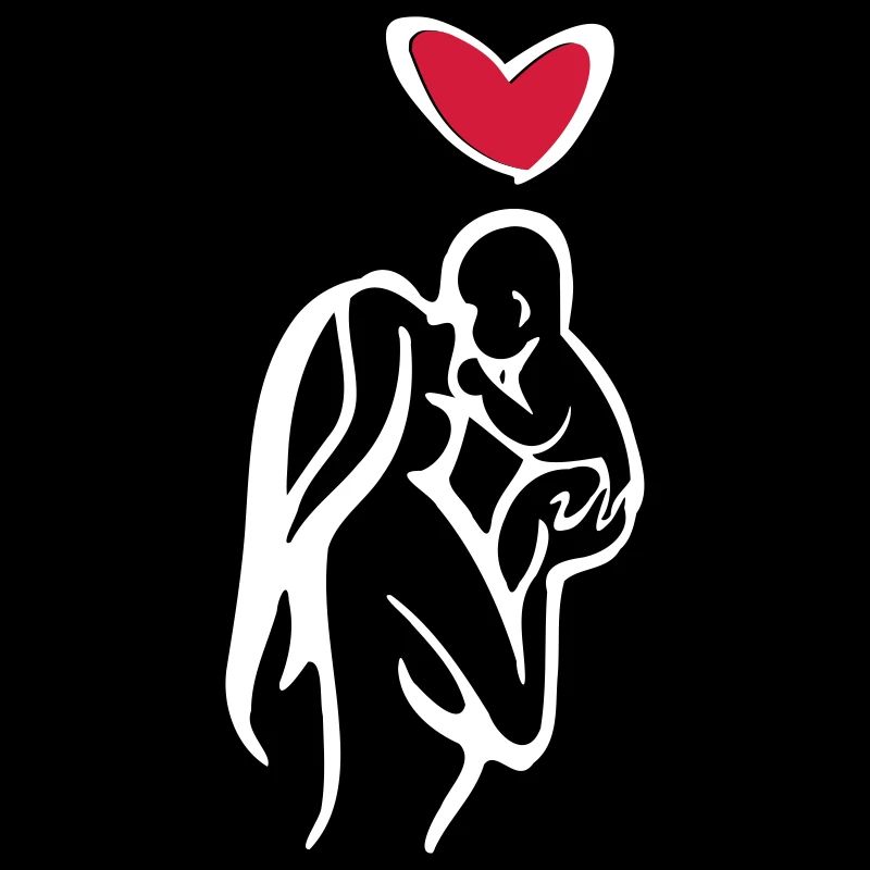 mère amour bébé