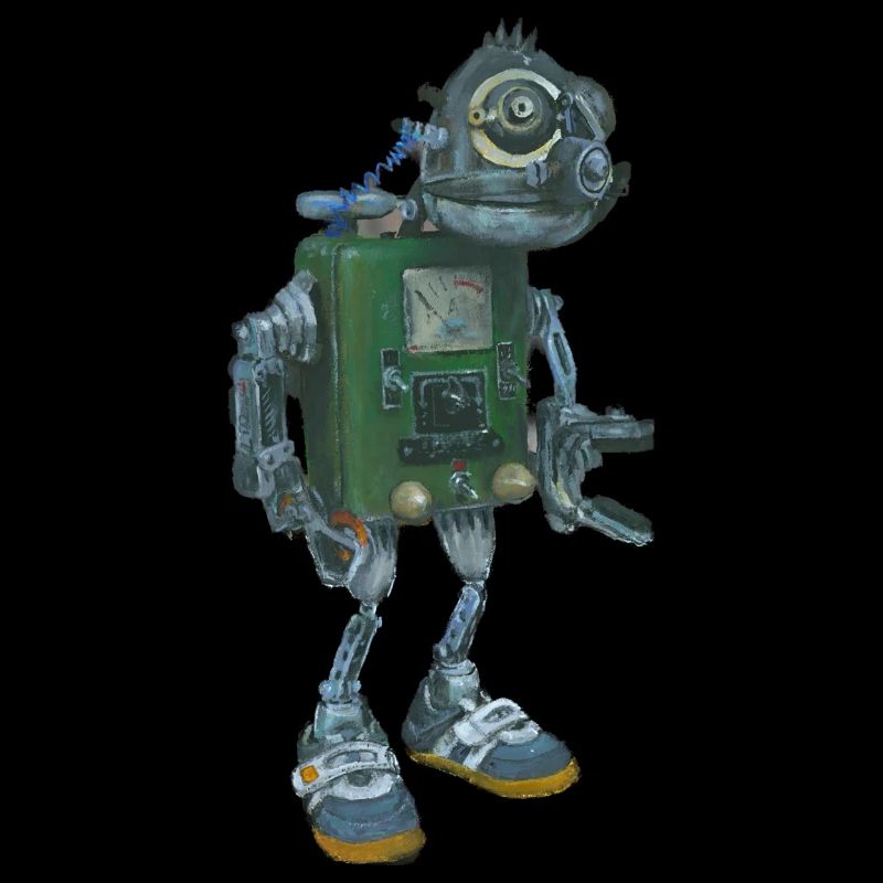 Robot abandonné