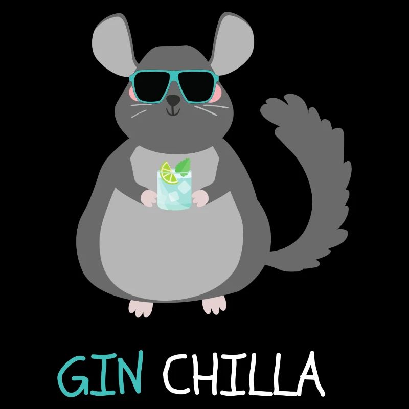 Gin Tee, Gin Gift, Tee Gin, Chemise Tonic Gin Chilla