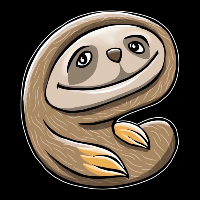 Happy sloth