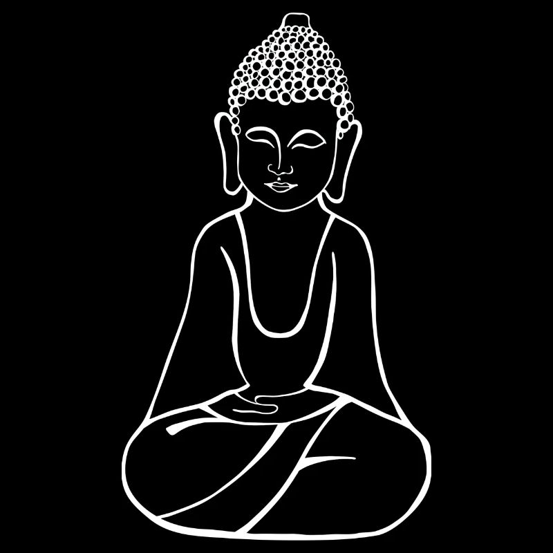 Buddha meditating