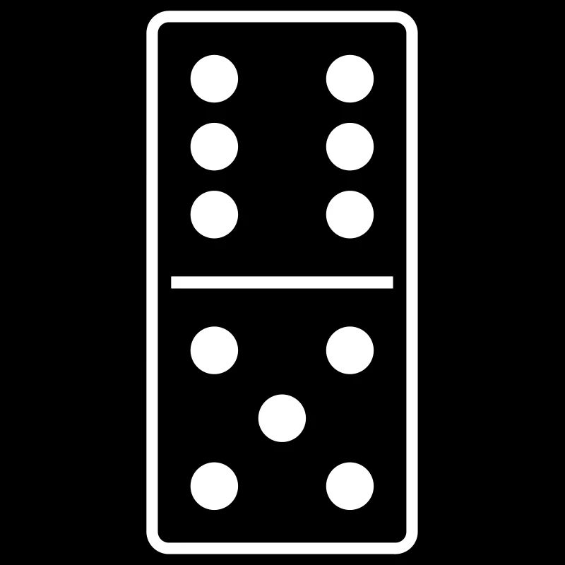 DOMINO STONE 6: 5 - COULEUR VARIABLE - CONCEPTION DE VECTEUR!