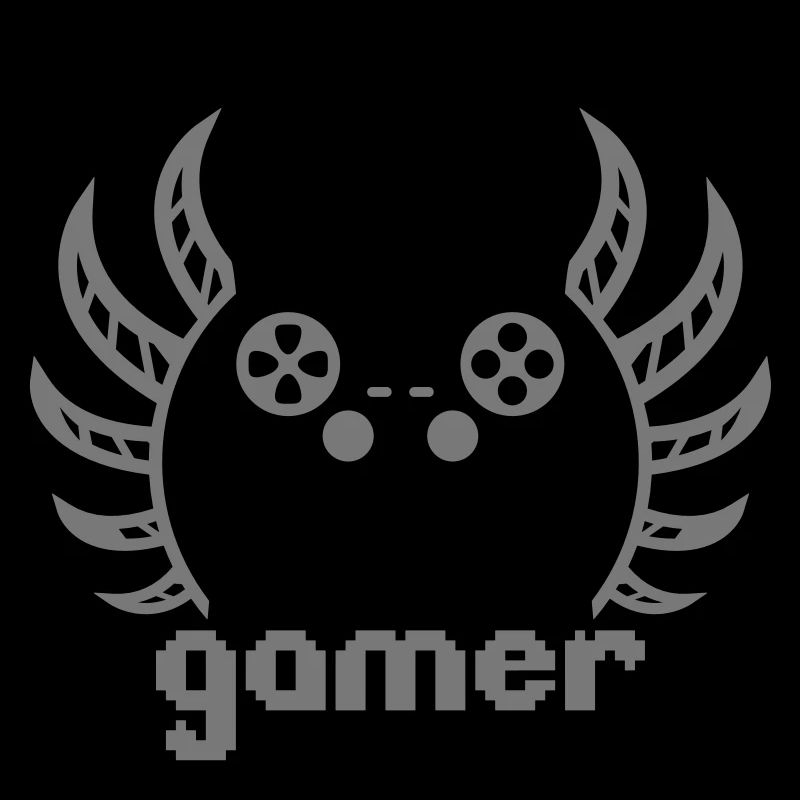 true gamer king Crown logo King controller 8 bit