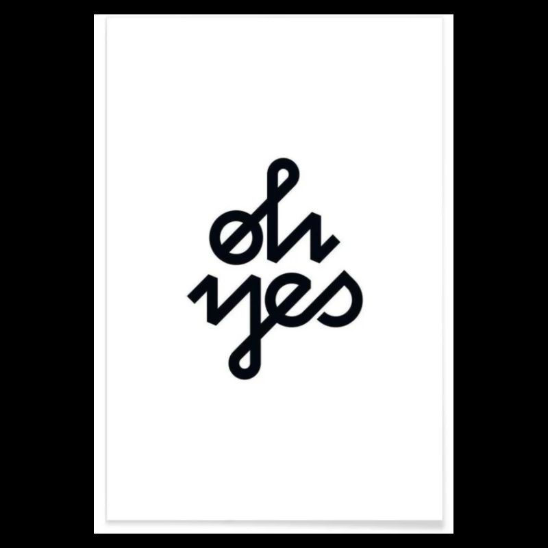 Oh Yes Poster
