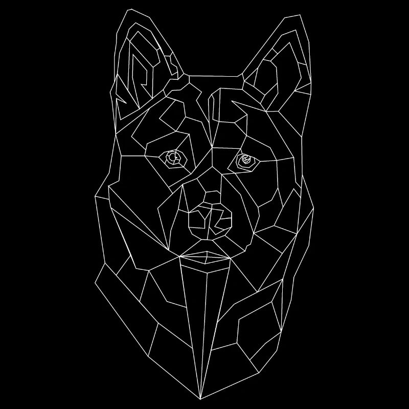 Husky Lineart