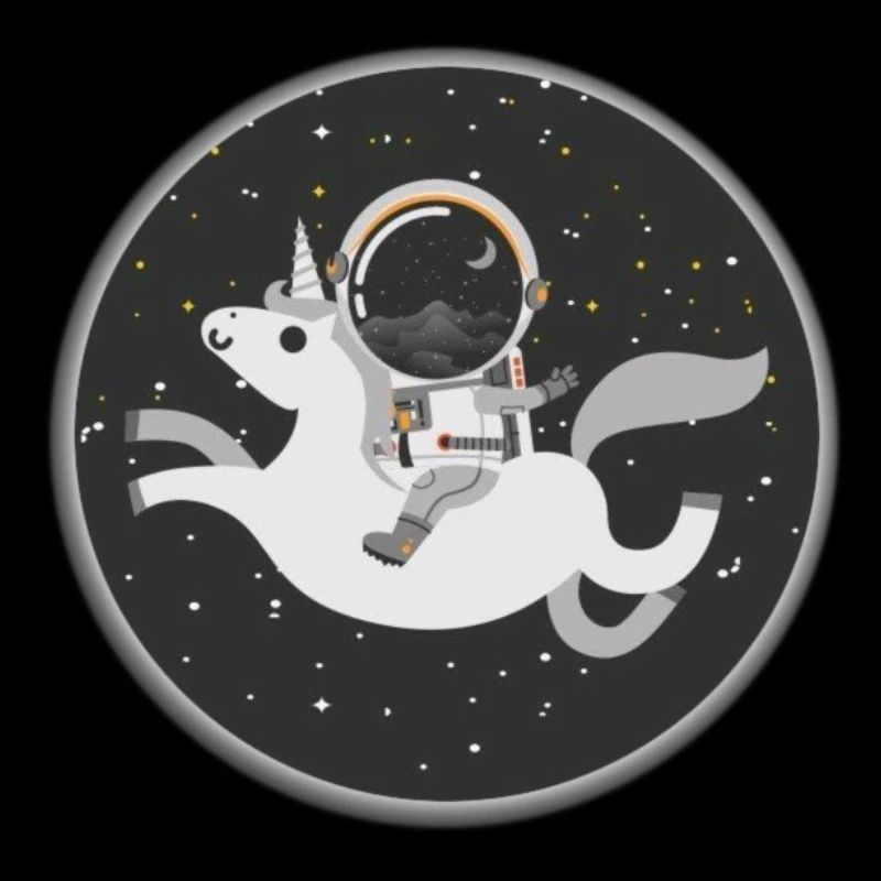 Licorne de l'espace