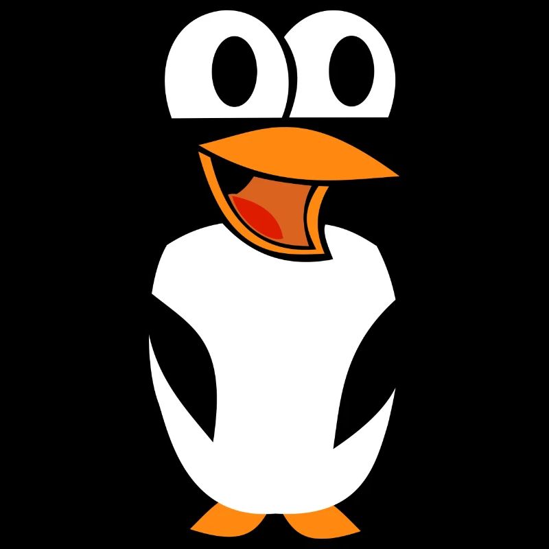 Lustiger Pinguin