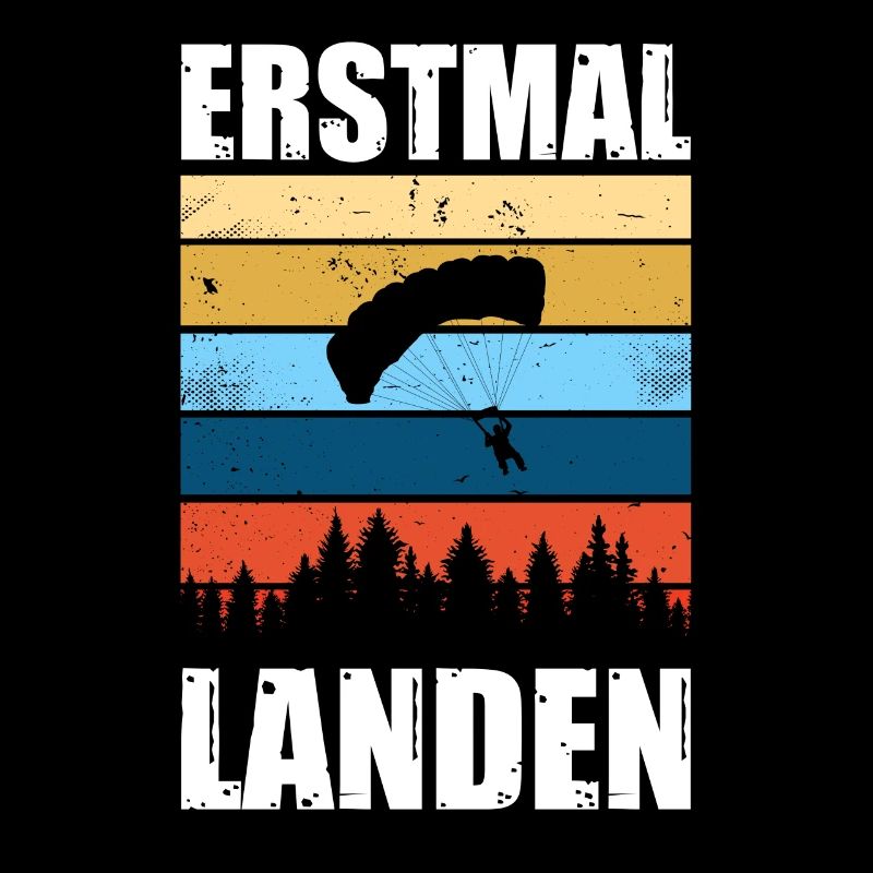 Landen Paragleiter Gleitschirmflieger Paragliding