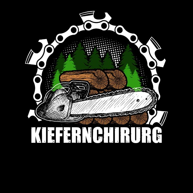Chirurgien buccal bûcheron forestier