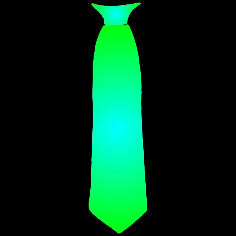 Cravate - Imprimé - Vert - Dégradé Turquoise