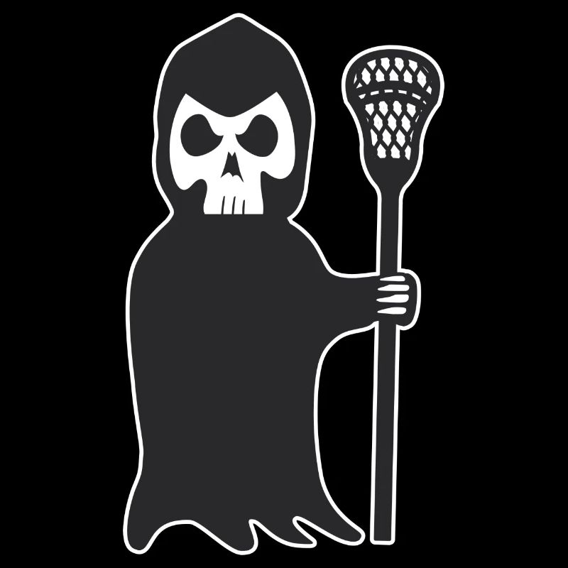 Lacrosse Player Lacrosse Player Grim Reaper