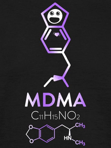 MDMA Molekül - Chemie Element