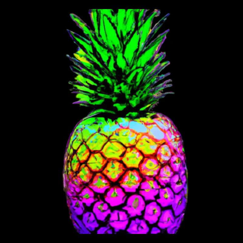 Pineapple colorful gift idea