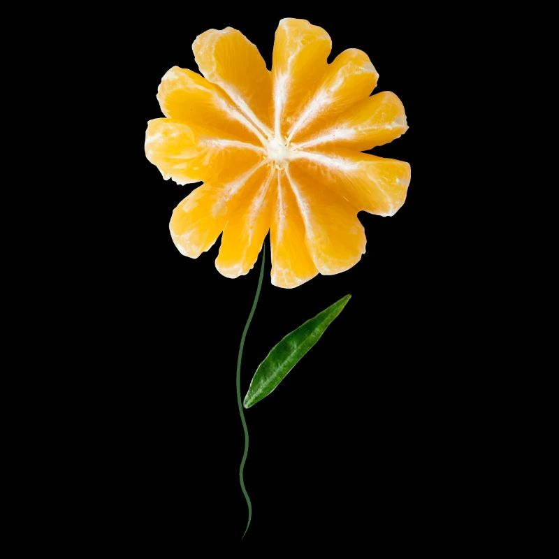 Fleur mandarine 01
